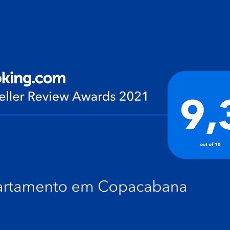 Apartamento Em Copacabana Rj Rio de Janeiro Eksteriør bilde